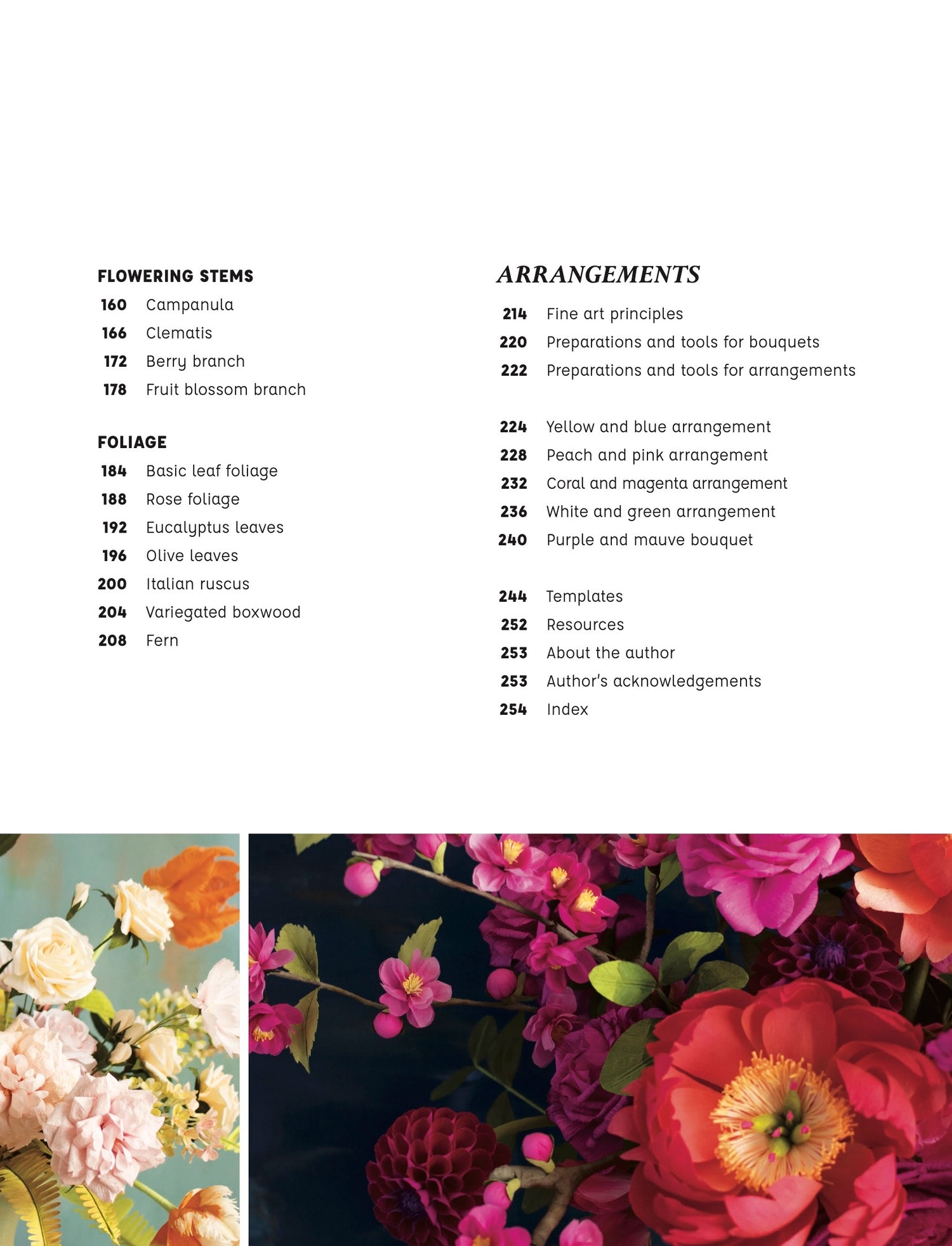 Paper Flower Art (Hardback Book), Signed by Jessie