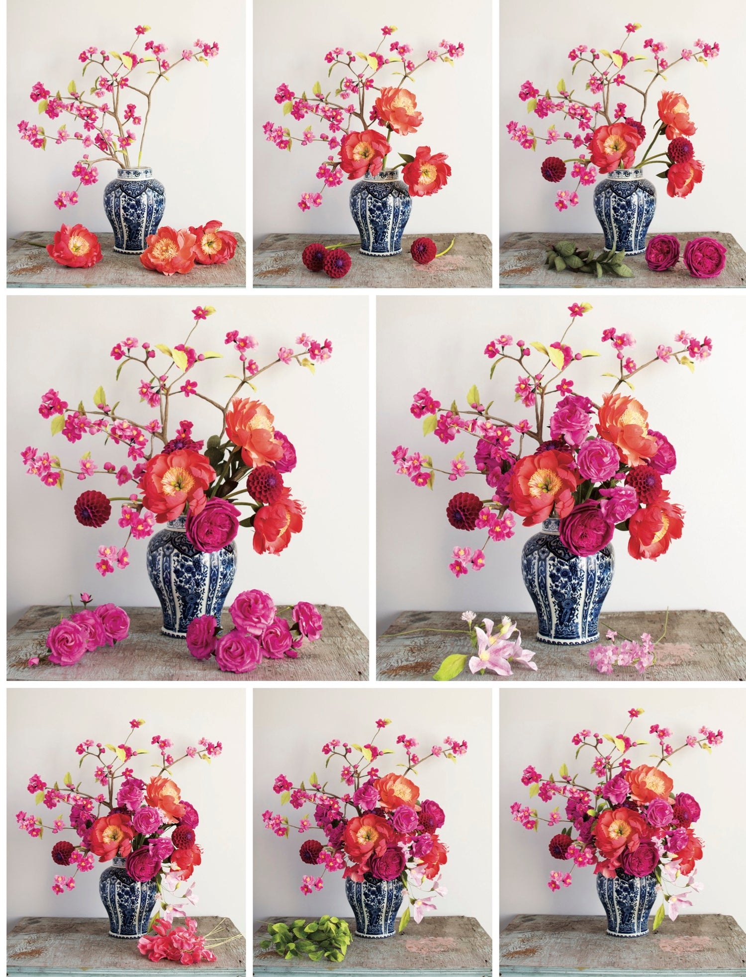 Paper Flower Art (Hardback Book), Signed by Jessie