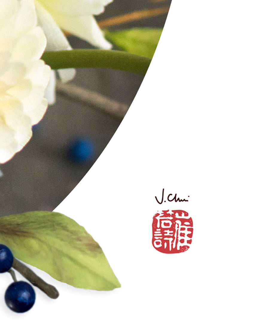 Yellow and Blue Arrangement