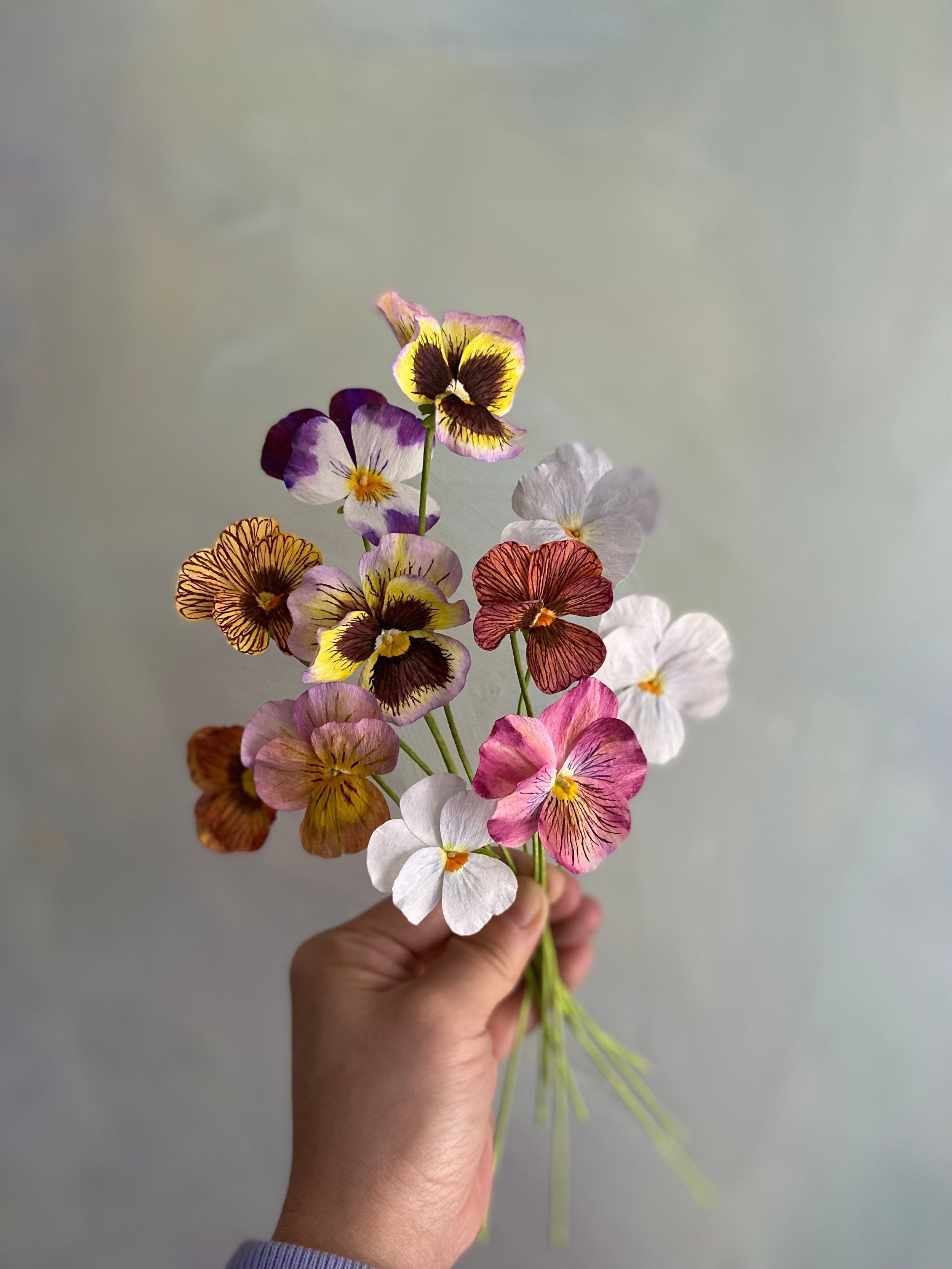 Paper Pansy Inspirations – Jessie Chui Fine Art