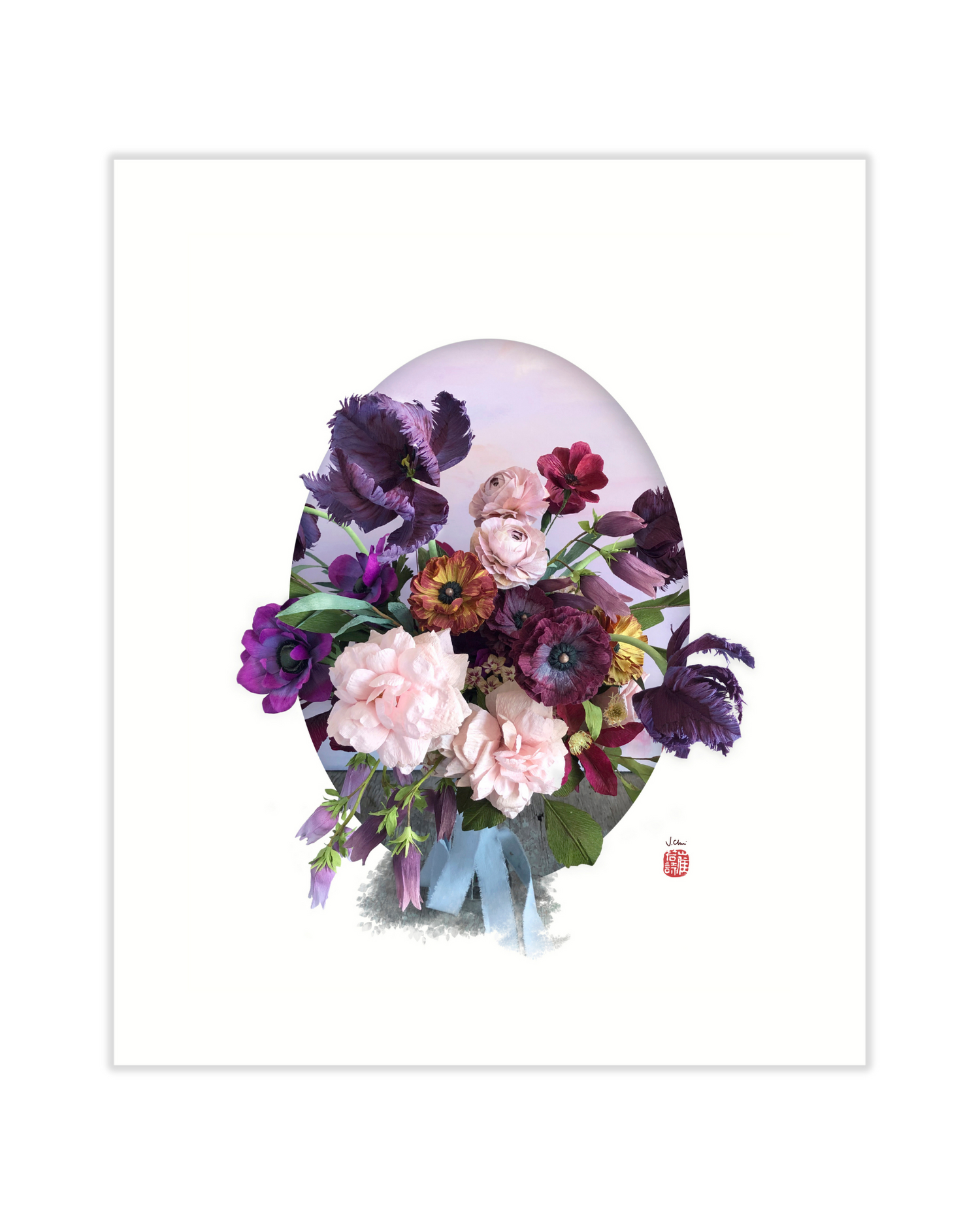 Purple and Mauve Arrangement
